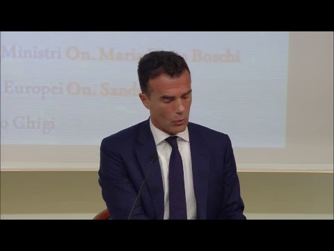 Conferenza stampa Boschi-Gozi "Infrazioni, frodi, aiuti di Stato UE 2014-2017: risultati e risparmi record"