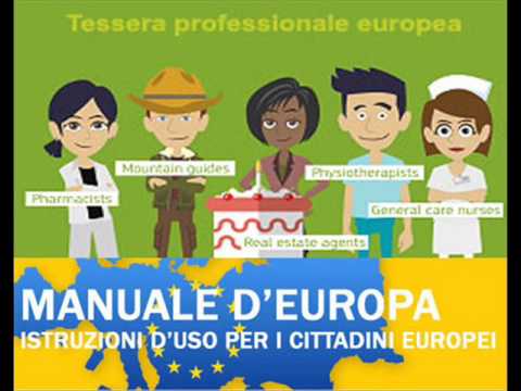 La Tessera professionale europea compie un anno
