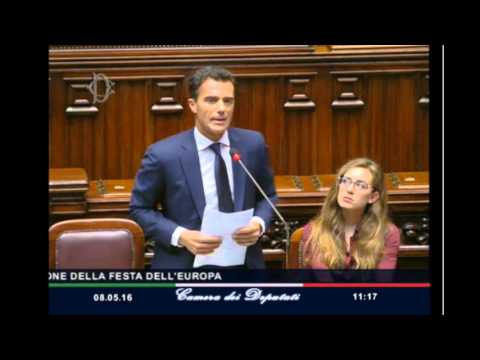 Festa dell'Europa, Gozi alla Camera