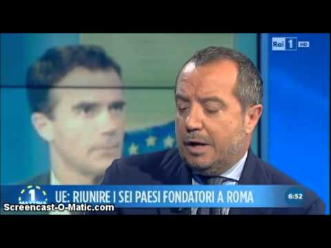 Gozi sui 60 anni dei Trattati di Roma