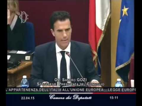 Audizione sulla Legge europea 2014