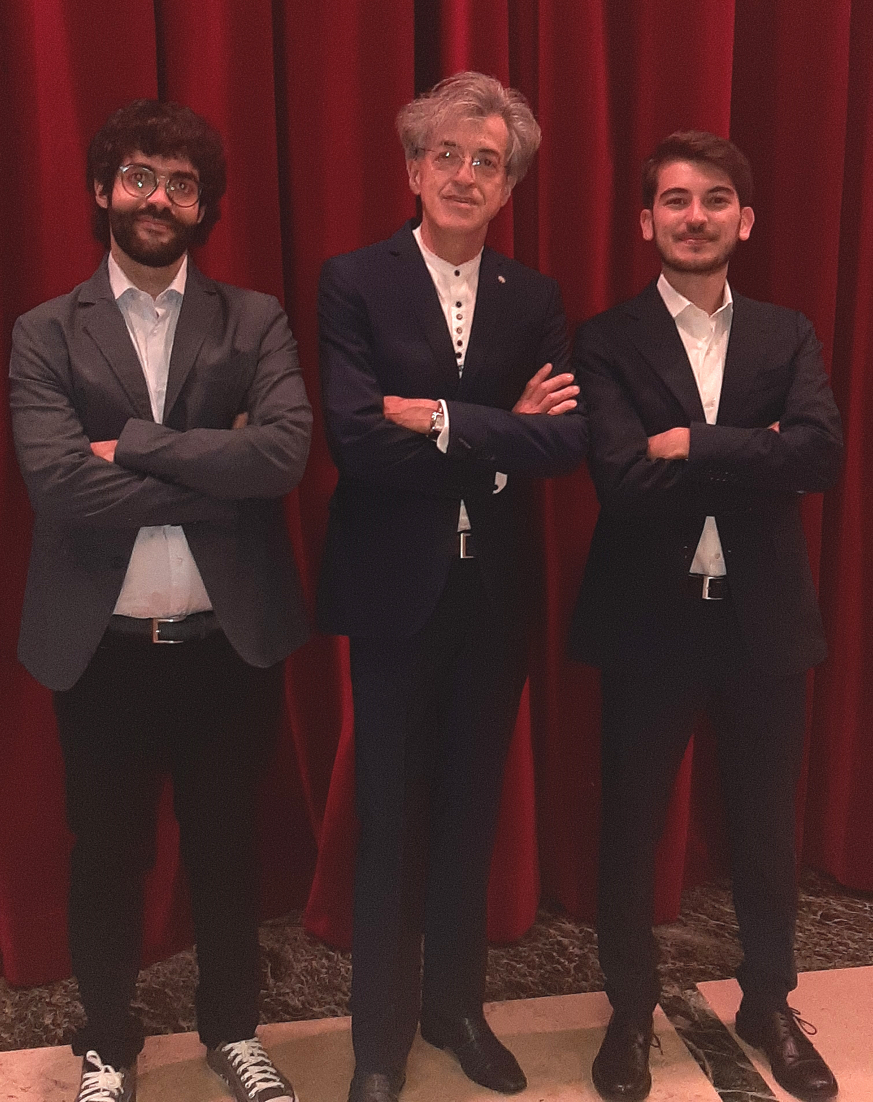 Federico Agnello, Roberto Berzero e Filippo Landi
