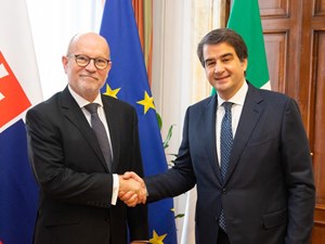 Raffaele Fitto e Ratislav Kacer