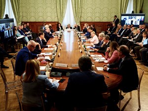 Panoramica della sala