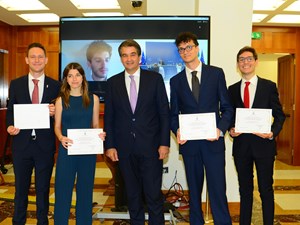Collegio d'Europa 2023-2024, premiazione