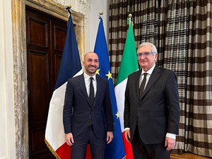 Tommaso Foti e Benjamin Haddad