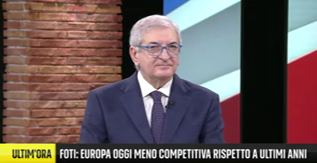 Ministro Foti ospite di Start a Sky TG24